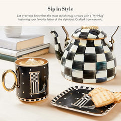 My Mug, Decorative Ceramic Coffee Mug with Handle,X