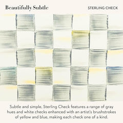 Enamel Canister Set, Mini (14 oz.), Demi (24 oz.), and Small (38 oz.) Kitchen Containers, Gray-and-White Sterling Check