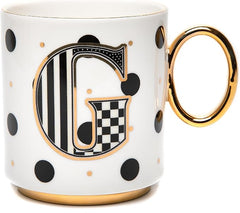 My Mug, Decorative Ceramic Coffee Mug with Handle,G