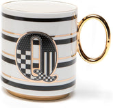My Mug, Decorative Ceramic Coffee Mug with Handle,Q