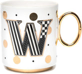 My Mug, Decorative Ceramic Coffee Mug with Handle,W