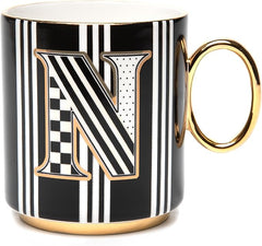 My Mug, Decorative Ceramic Coffee Mug with Handle,N