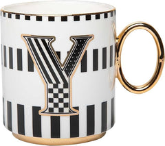 My Mug, Decorative Ceramic Coffee Mug with Handle,Y